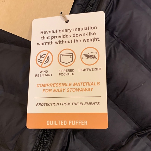 Black puffer jacket Size Large ZeroXposur NWT - Picture 7 of 8